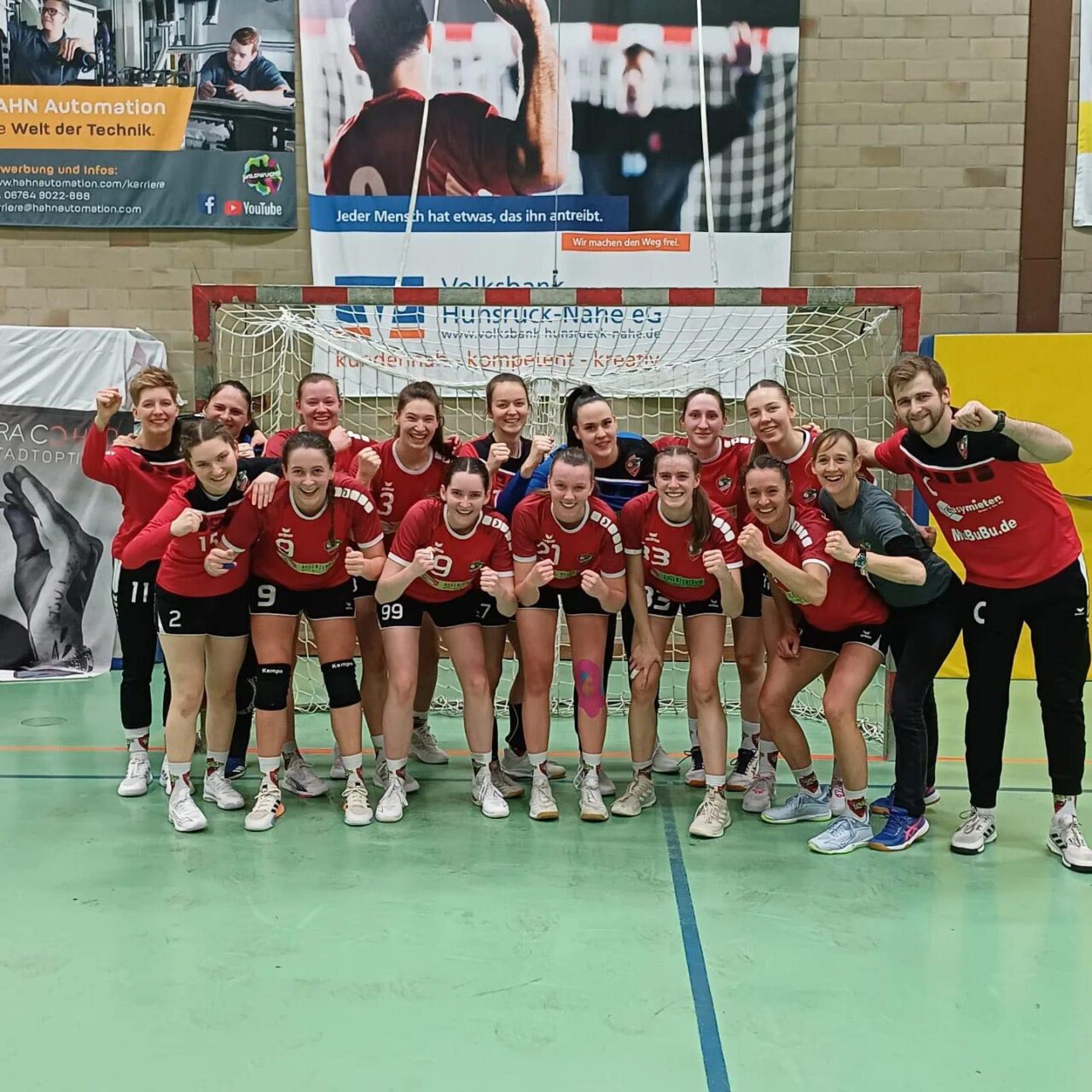 Damen 1 gewinnen gegen HC Koblenz!
