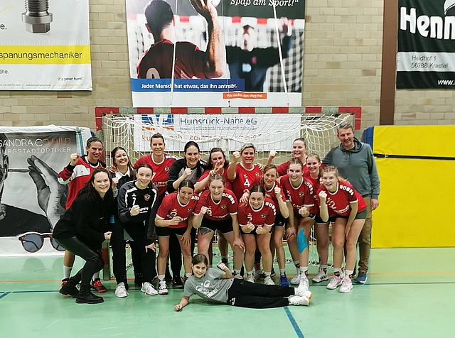 Damen 2 gewinnen mit 29-14 gegen HSG Mertesdorf-Ruwertal 2