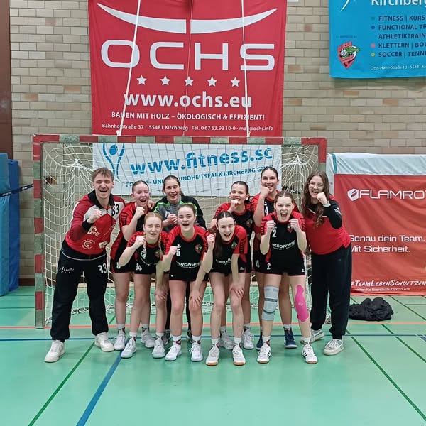 Sieg im letzten Spiel der weiblichen B-Jugend!