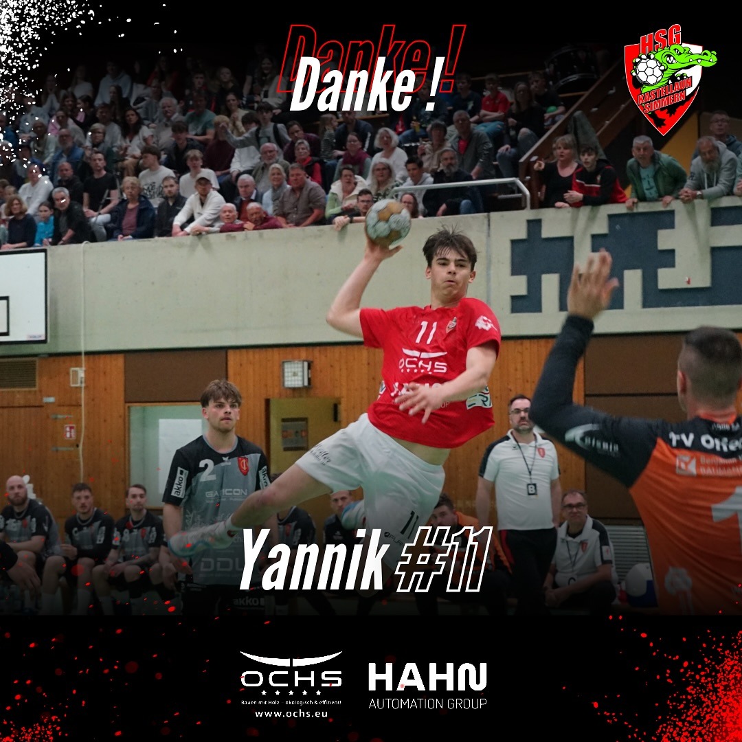 Verabschiedung von Yannik Mühlbauer