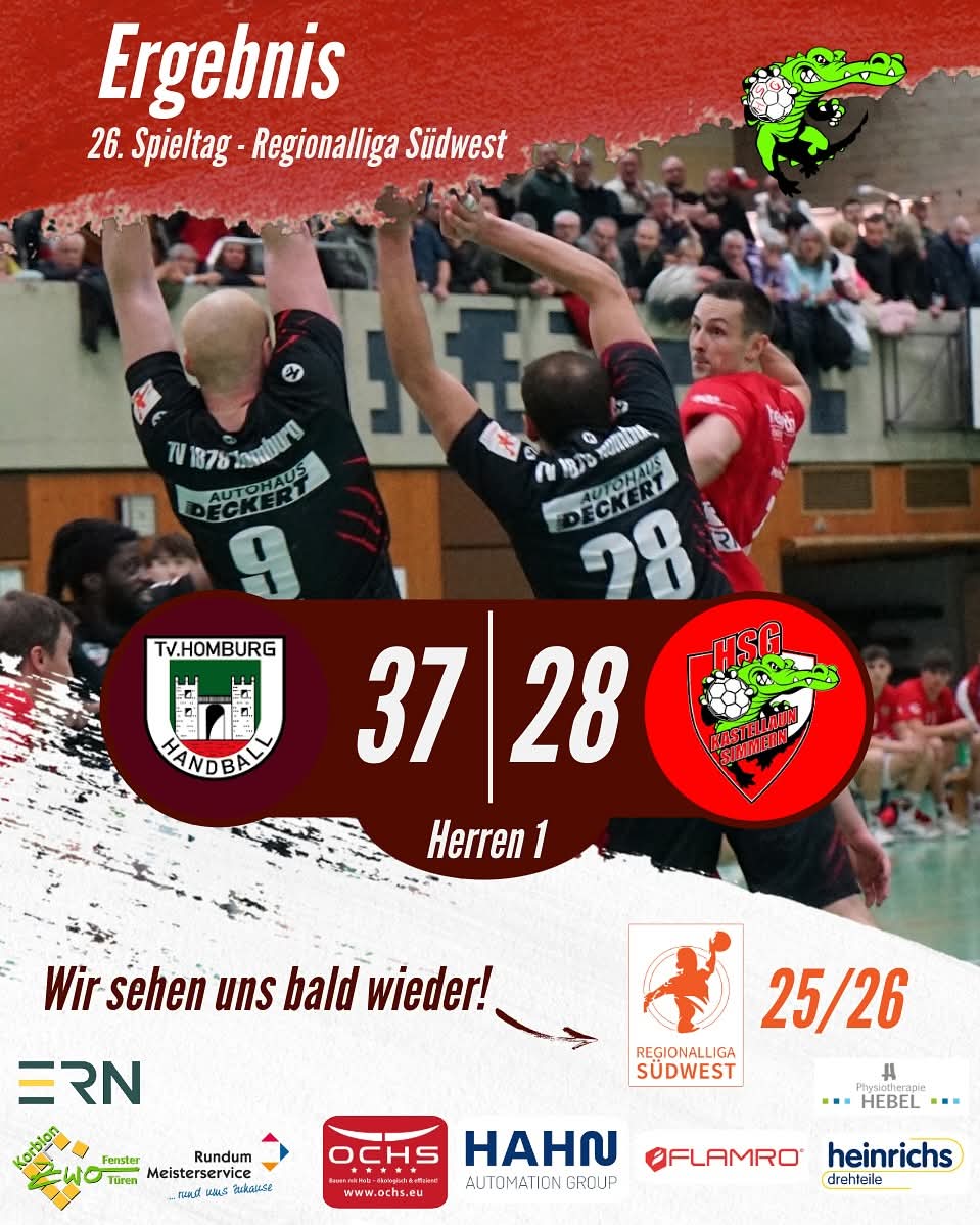Homburg – HSG 37:28 (Bericht)