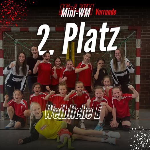 2. Platz in der Vorrunde der Mini-WM!