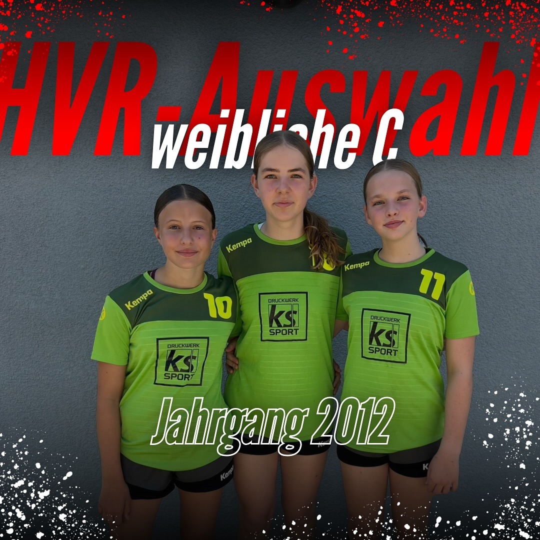 HVR-Auswahl wC: 3. Platz