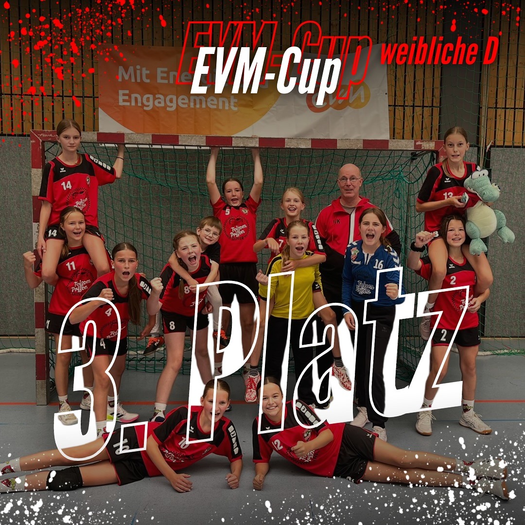 Weibliche D Dritter beim EVM-Cup
