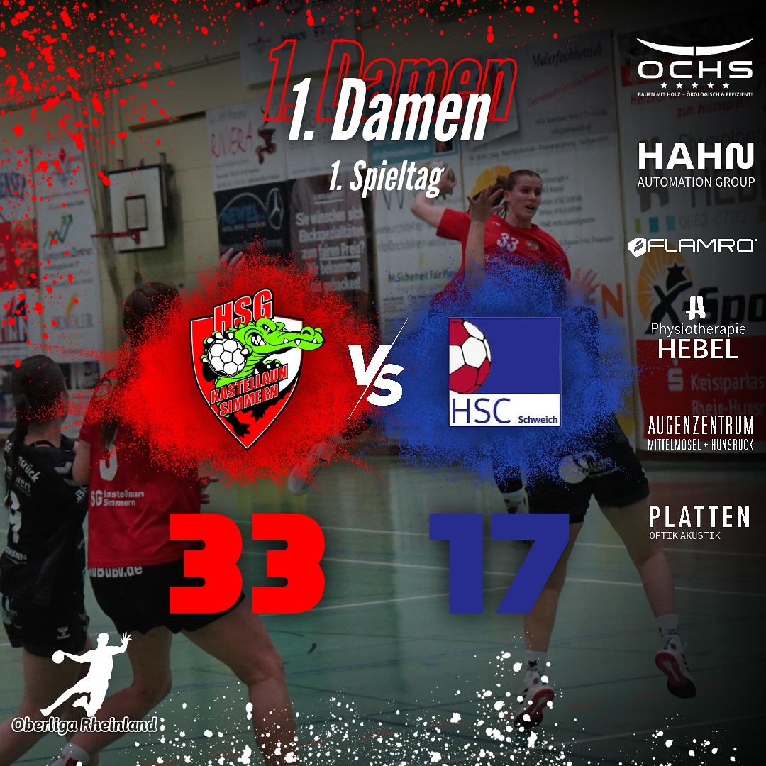 Erfolgreicher Start unserer Damen 1 in die neue Saison!