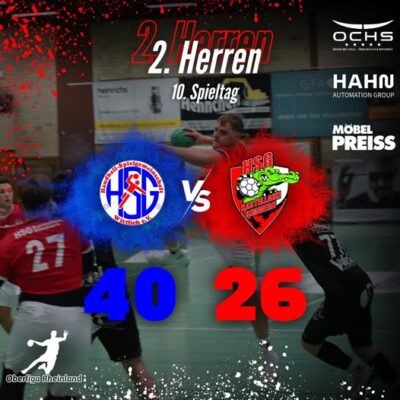 Bericht: Herren 2 mit deutlicher Niederlage beim Tabellenführer