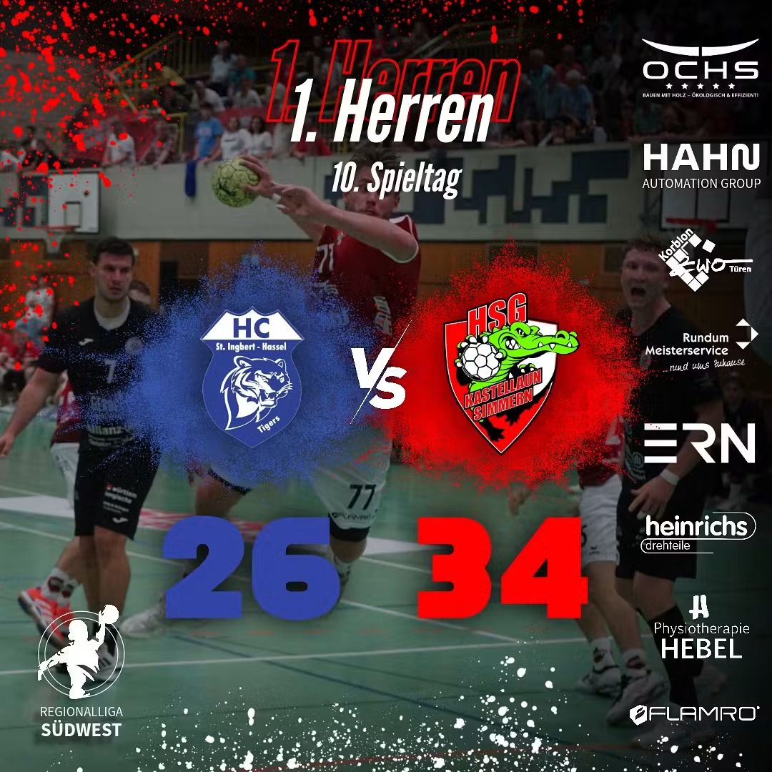 Bericht: Herren 1 mit Auswärtssieg in St. Ingbert! 