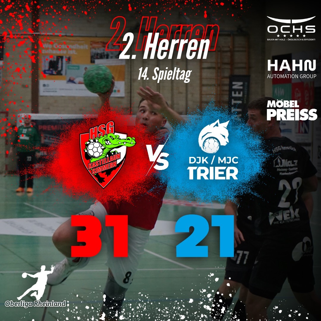 Bericht: Wichtiger Heimsieg der Herren II gegen DJK/MJC Trier