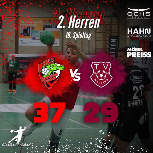 Bericht: Deutlicher Heimsieg der Herren II gegen TV Welling