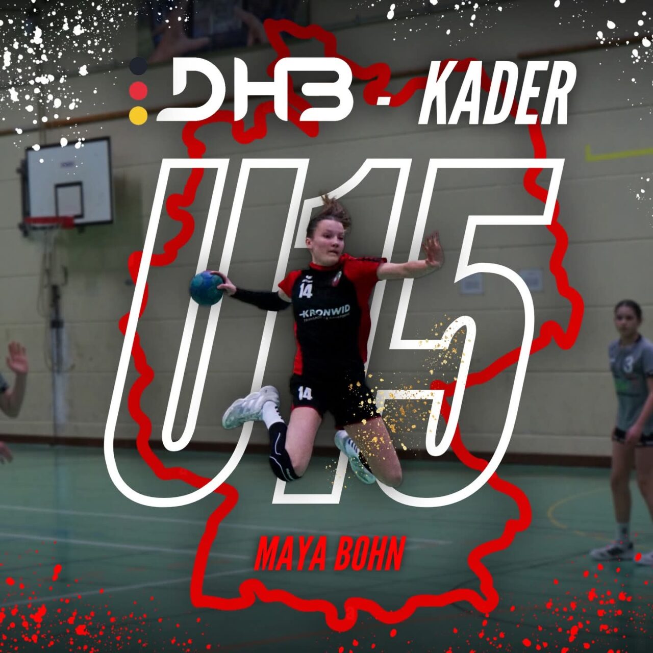 Maya Bohn für den 36er Kader der W15 Nationalmannschaft berufen!